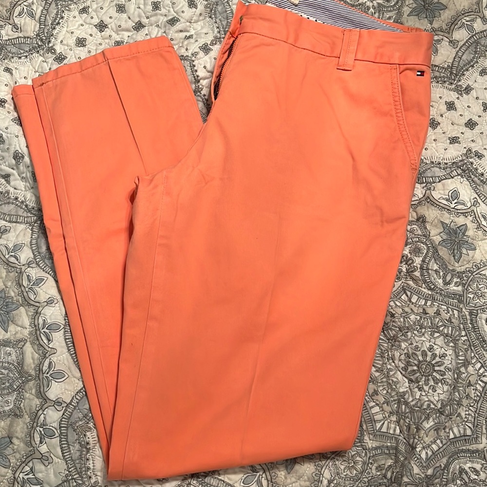 GUC Tommy Hilfiger orange chino pants Size 8